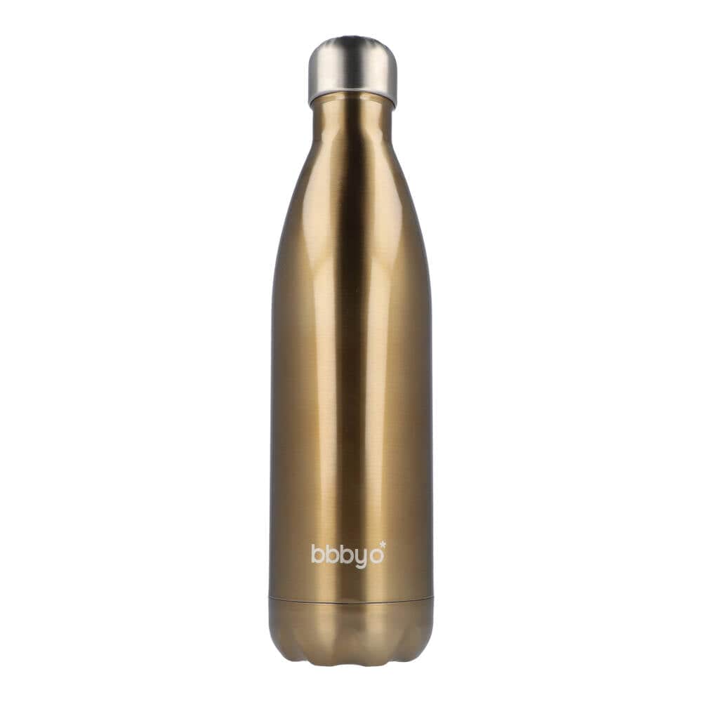 BBBYO Stainless Steel Water Bottle 750ml - Gold