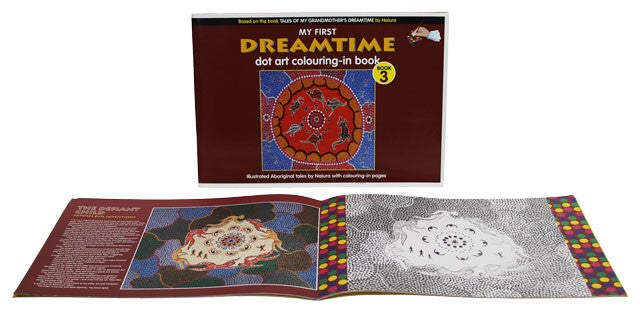 Dreamtime Dot Art Colouring-In Book 3