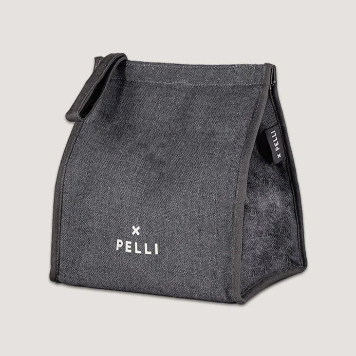 Pelli Big Break Canvas Insulated Lunch Bag