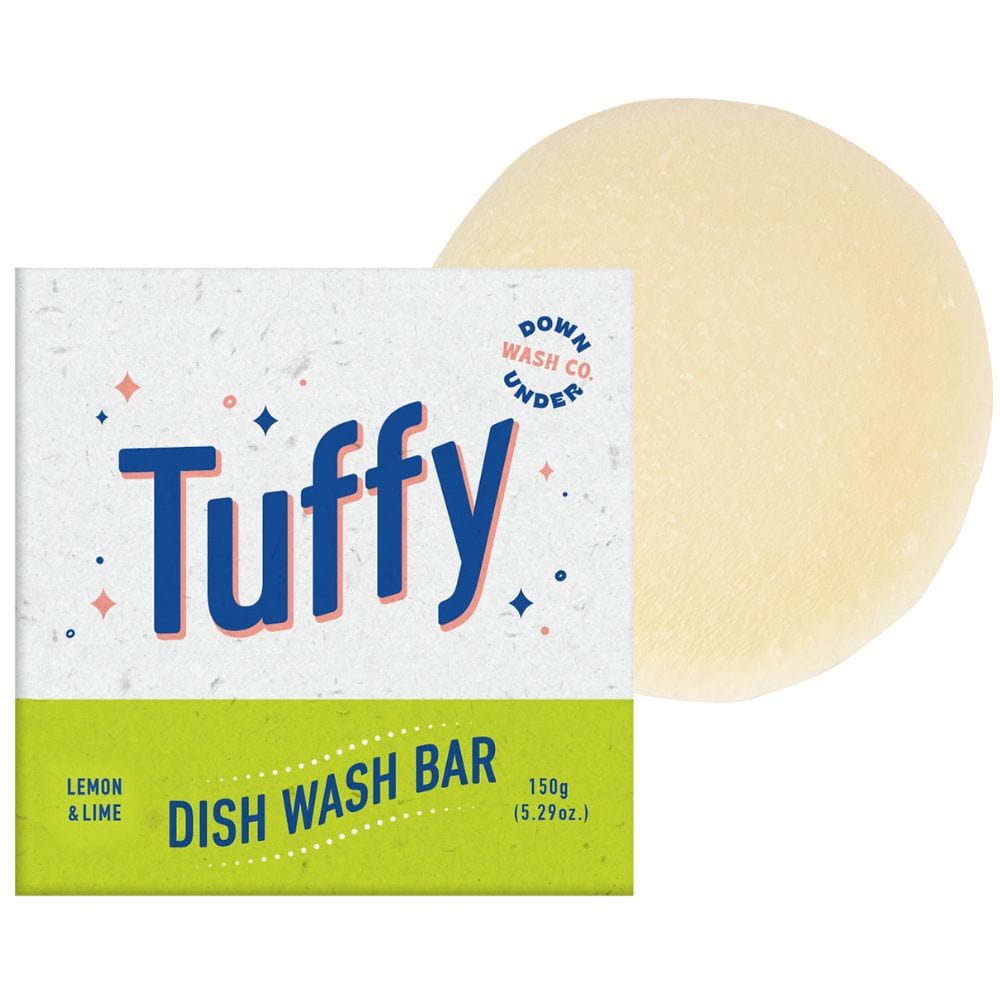 Downunder Wash Co Tuffy Dish Wash Bar - Lemon & Lime