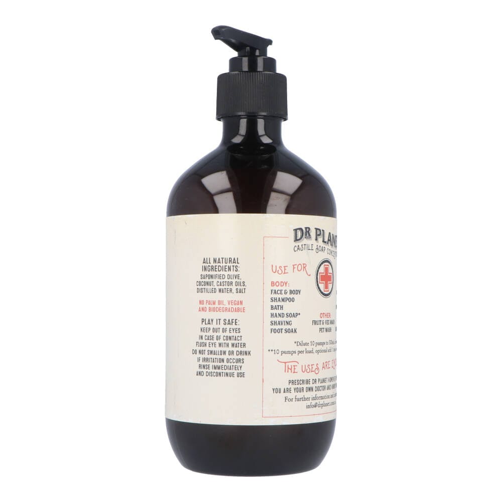 Dr Planet Castile Soap 500ml