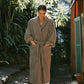 Organic Cotton Resort Robe and Towelling - Mocha