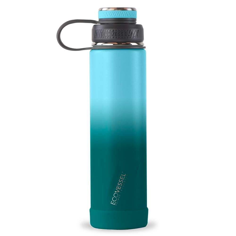 EcoVessel Boulder Triple Insulated Bottle 709ml Forest Horizon