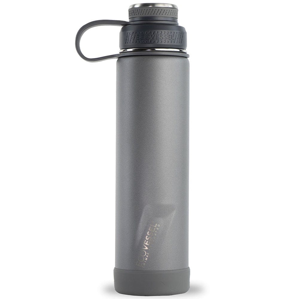 EcoVessel Boulder Triple Insulated Bottle 709ml Slate Grey