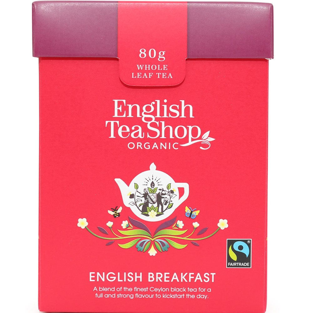 English Tea Shop Organic English Breakfast Loose Leaf 80g