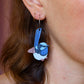 Pixie Nut and Co Fairy Wren Hoop Earrings