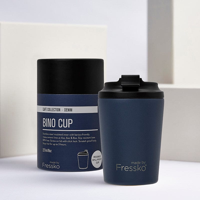 Fressko Reusable Cup Bino 8oz Denim