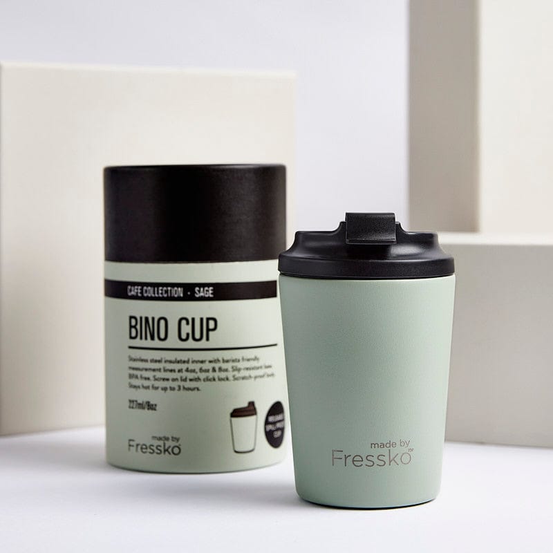 Fressko Reusable Cup Bino 8oz Sage