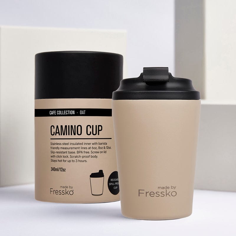 Fressko Reusable Cup Camino 12oz Oat