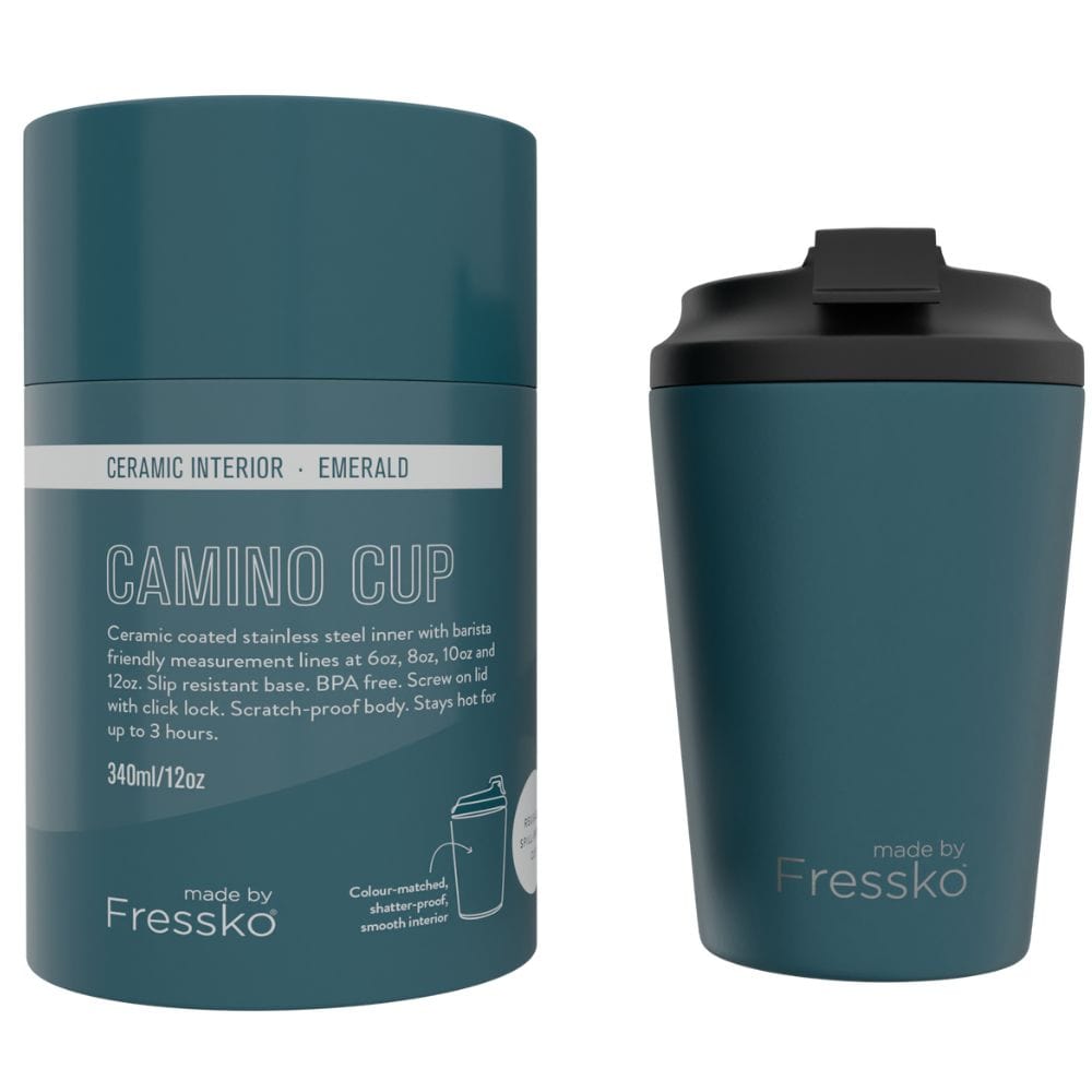 Fressko Reusable Cup CERAMIC LINED 12oz