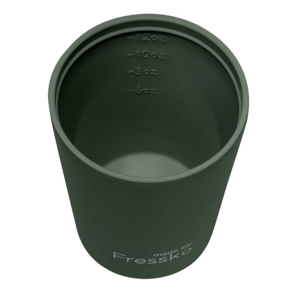 Fressko Reusable Cup CERAMIC LINED 12oz Khaki