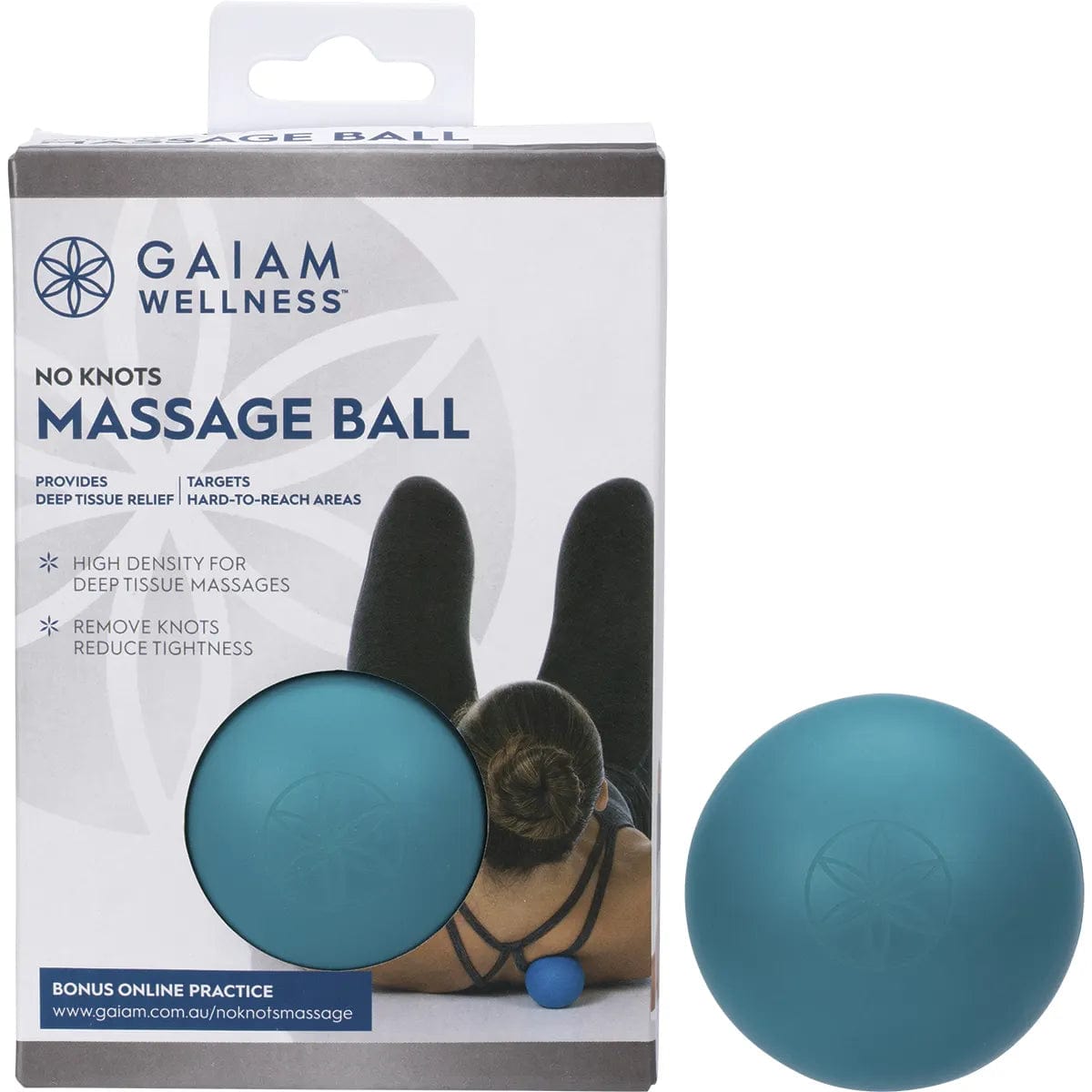 Gaiam Essentials Foam Roller, High Density Firm Deep Tissue Muscle