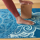 GAIAM Premium Support Yoga Mat 6mm - Sea Glass Print