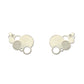 Good Do Good Horizontal Stud Earrings - Pearls of Wisdom