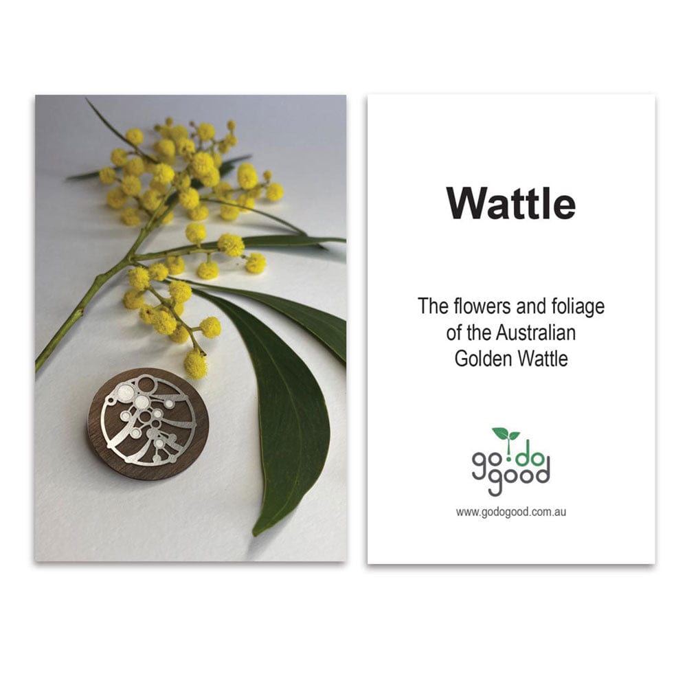 Good Do Good Stud Earrings - Wattle