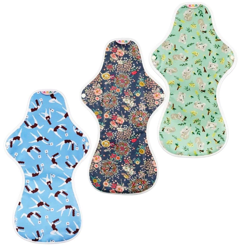 hannah:PAD Reusable Organic Cotton Cloth Pad - Ultra (Random Pattern Selection)