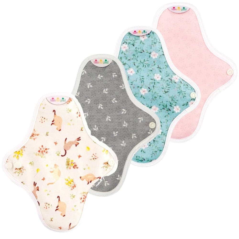 hannah:PAD Reusable Organic Cotton Cloth Pad w/Grip - Small (Random Pattern Selection)