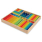 Kinderfeets Mixed Block Tray - Rainbow