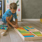 Kinderfeets Mixed Block Tray - Rainbow