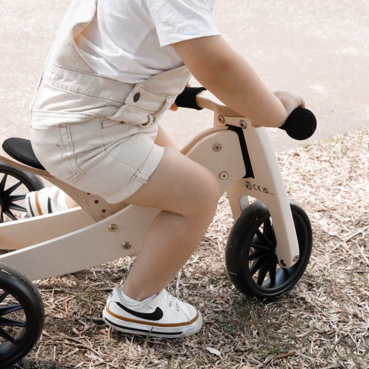 Kinderfeets 2 in 1 Tiny Tot Trike Cream