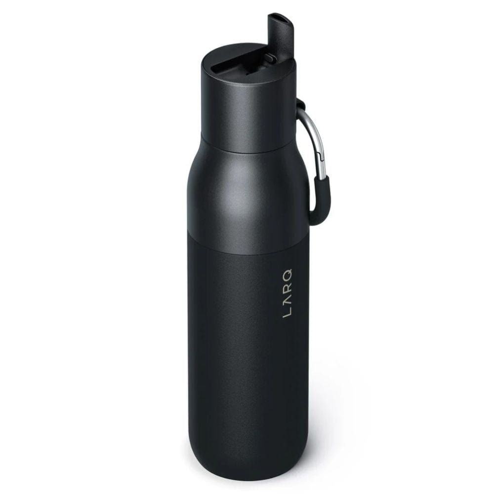 LARQ Filtered Water Bottle 500ml Obsidian Black