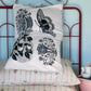 Lazybones Organic Cotton Pillowcase Set - Woodcut