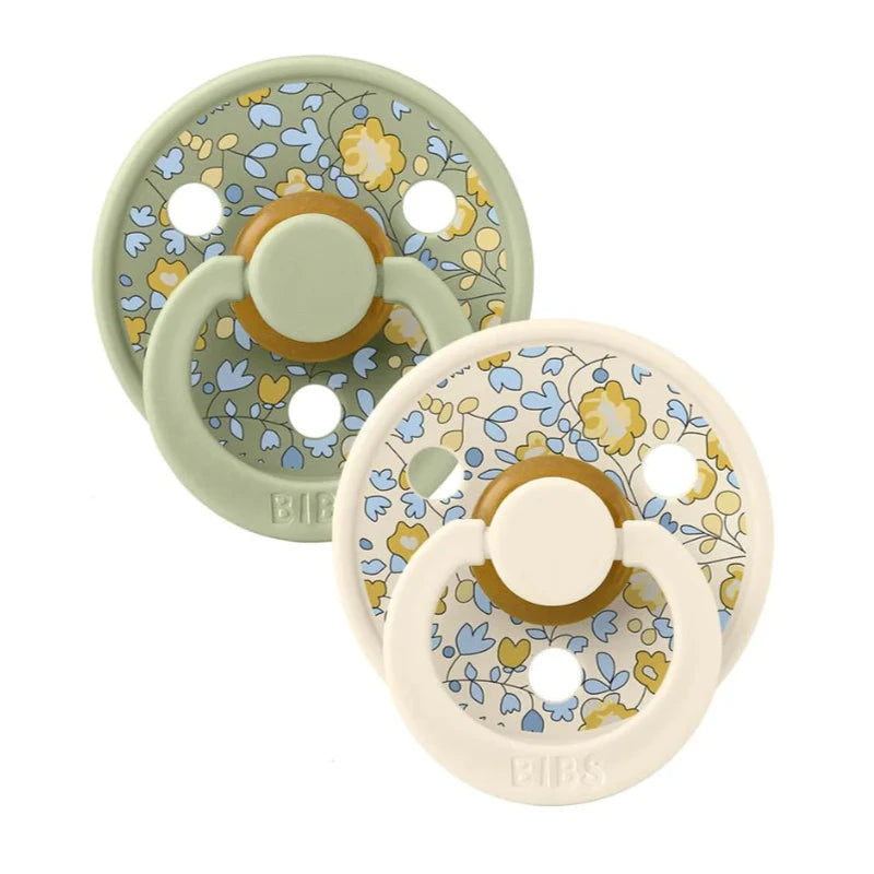 Bibs Liberty Collection Colour Pacifier - Eloise/Sage