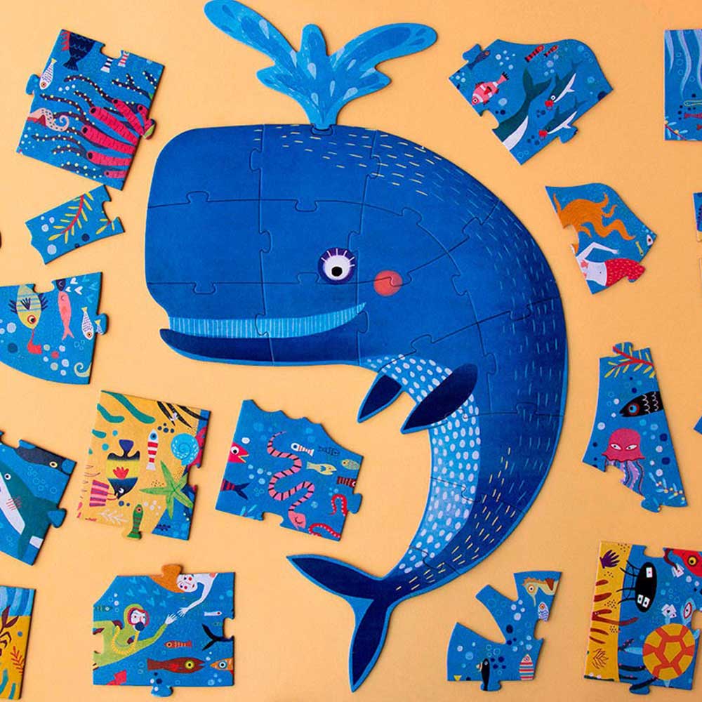 Londji 36 Piece Puzzle - My Big Blue