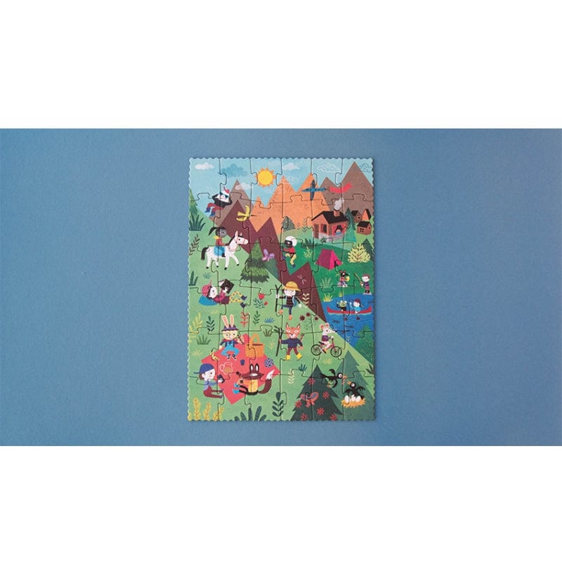 Londji Reversible 36 Piece Puzzle Let's Go To The Mountain