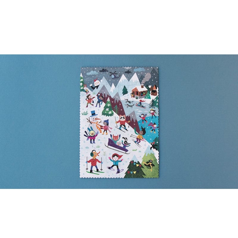 Londji Reversible 36 Piece Puzzle Let's Go To The Mountain