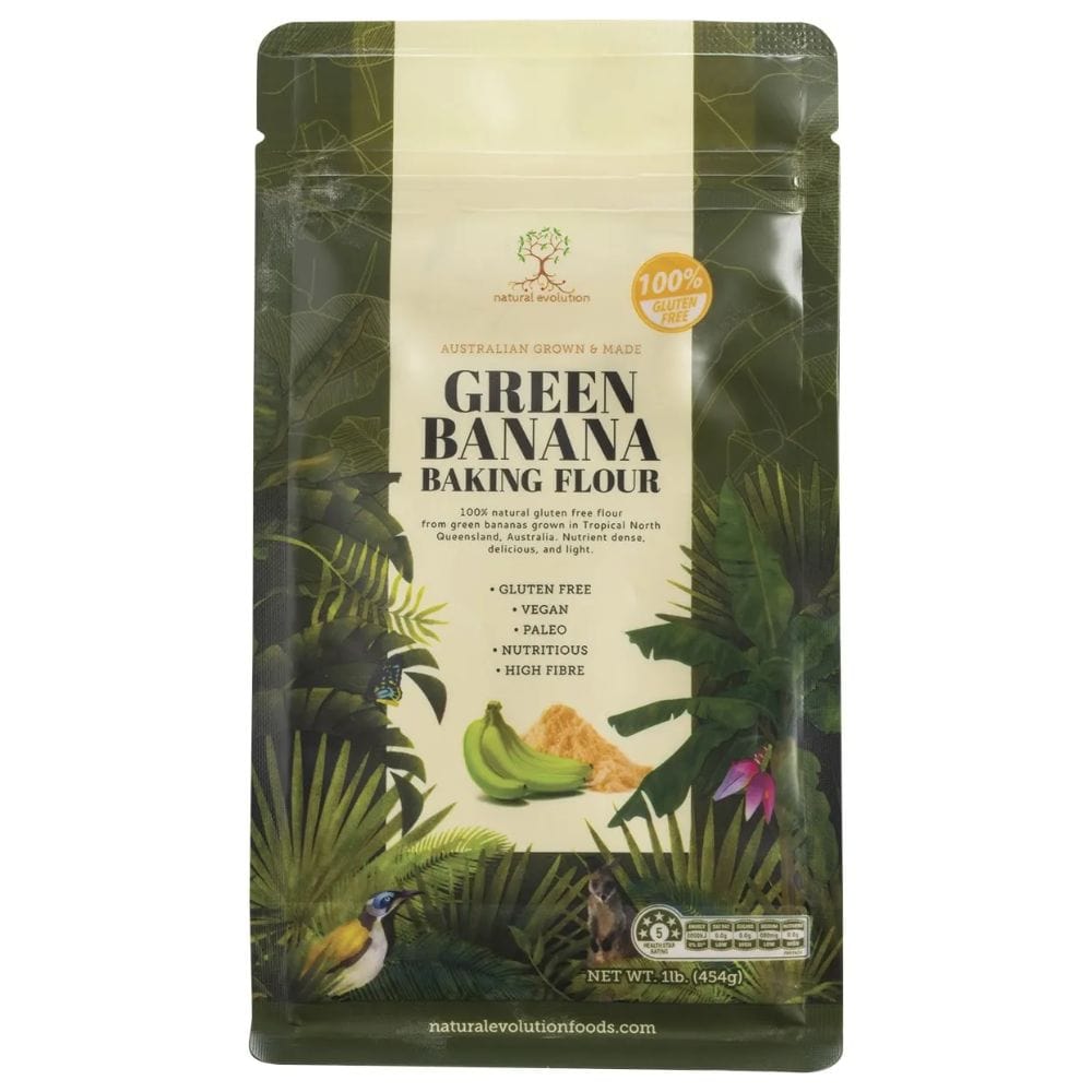 Natural Evolution Green Banana Baking Flour 454g