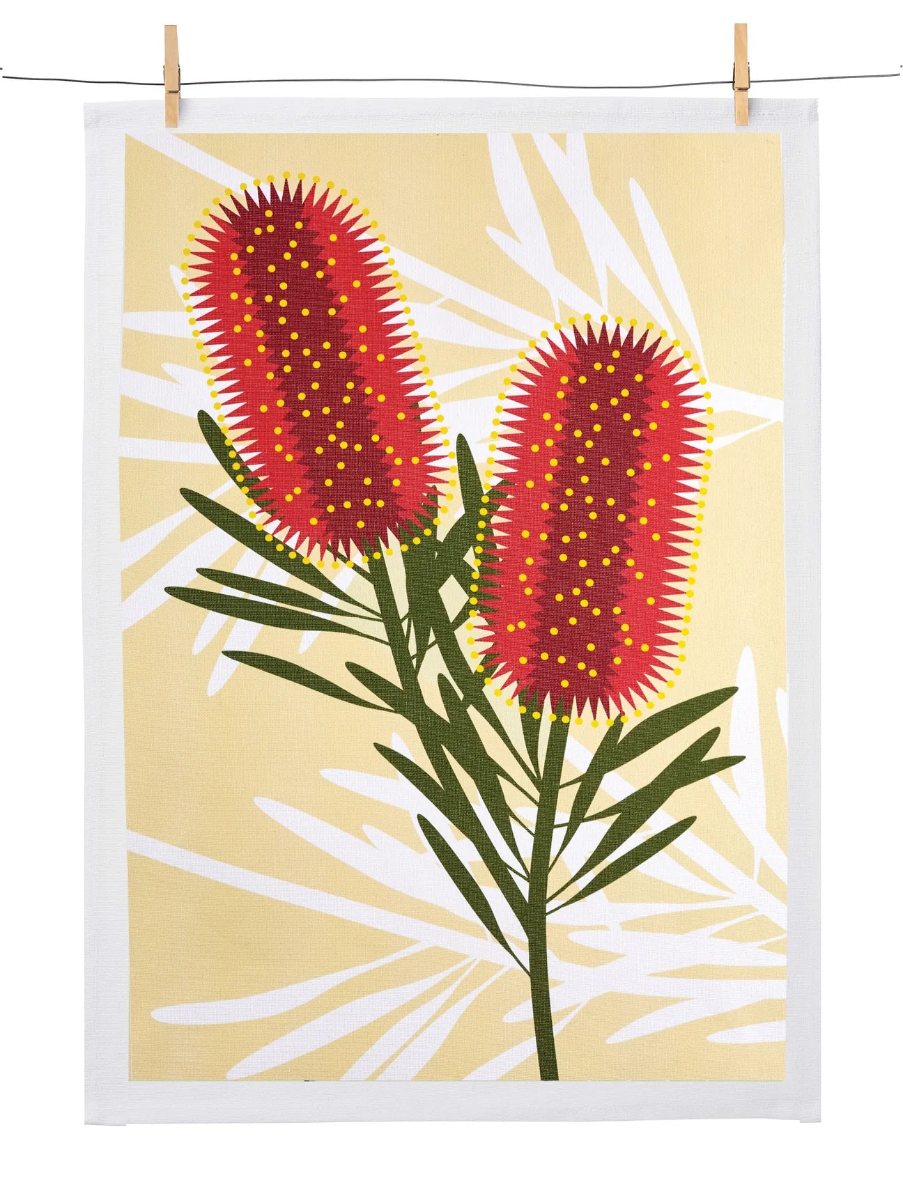 Wilson Payne Tea Towel Bottlebrush