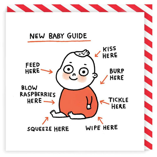 Ohh Deer Card - New Baby Guide