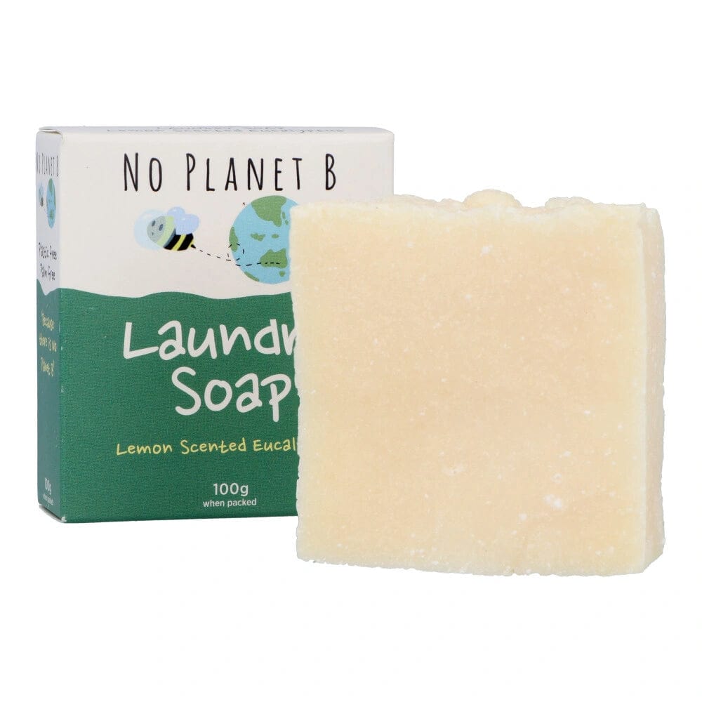 No Planet B Laundry Soap 100g - Lemon Scented Eucalyptus