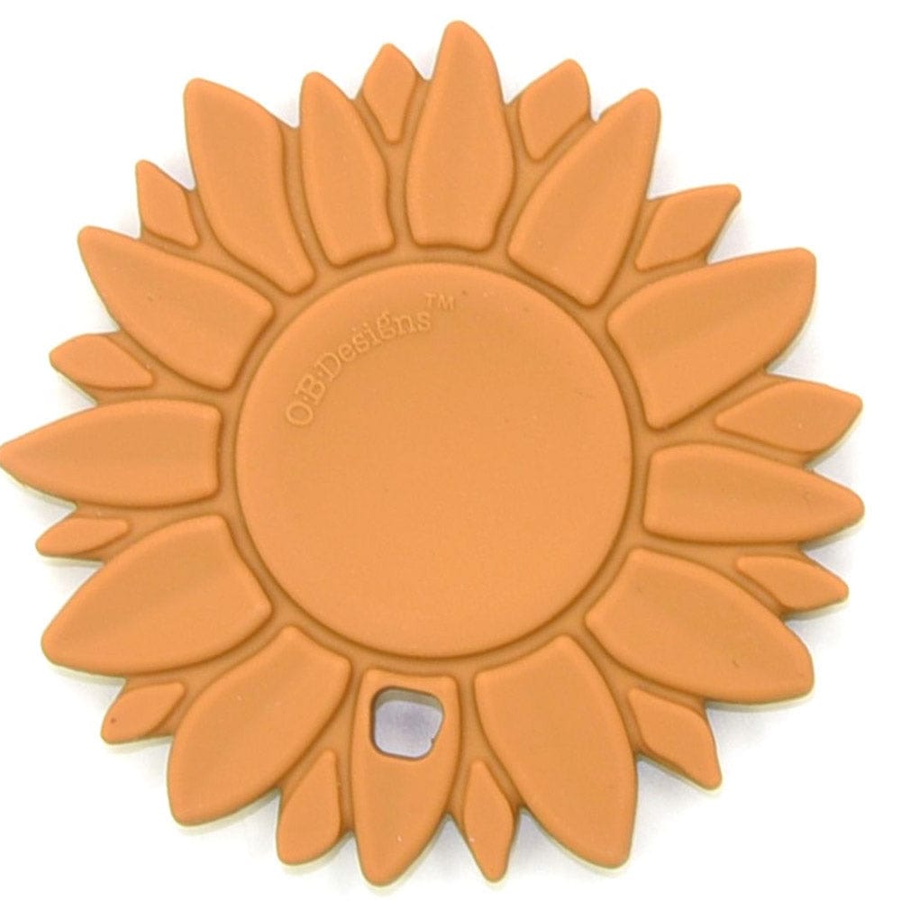 OB Designs Silicone Teether Sunflower (Ginger)