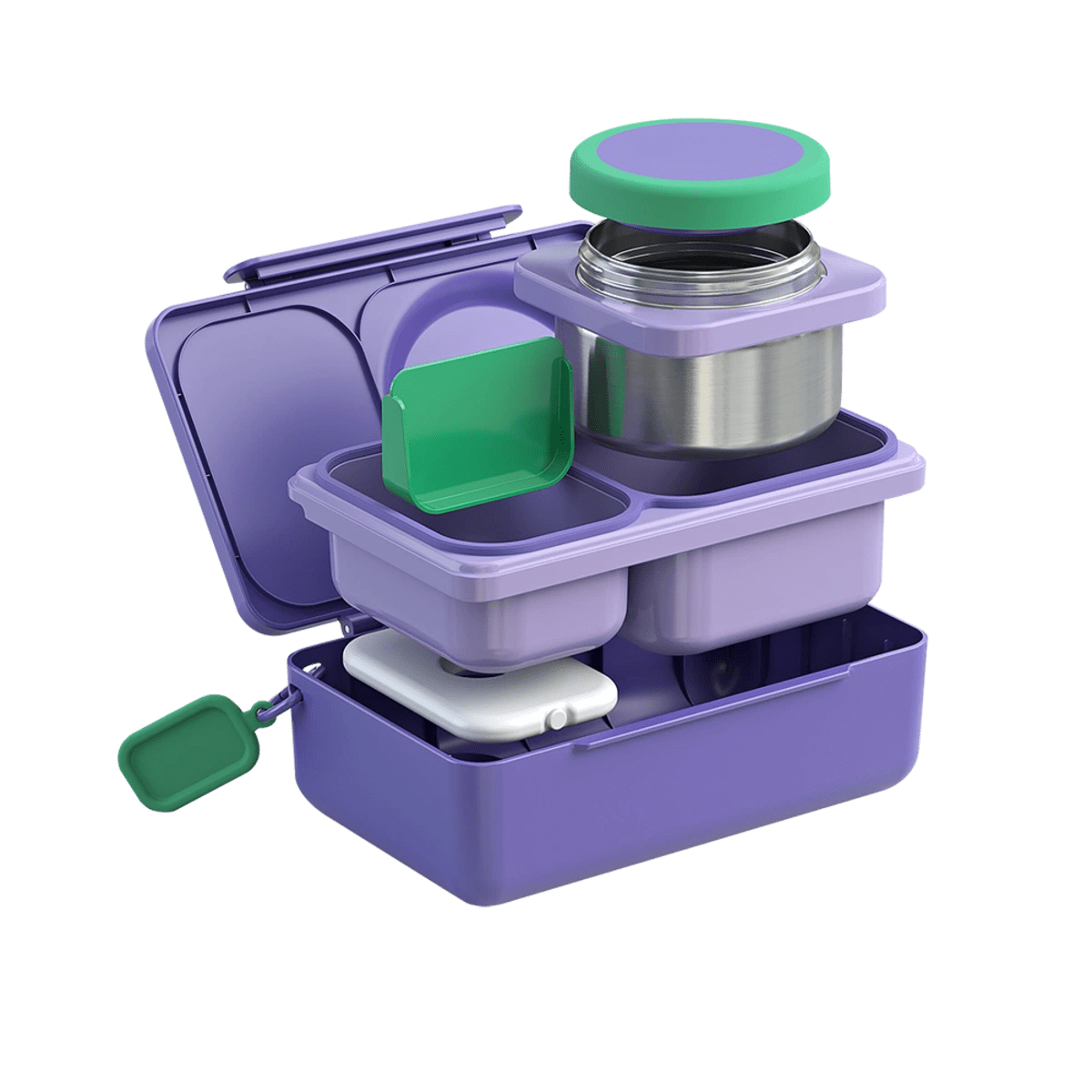 Omie OmieBoxUP Hot & Cold Bento Box