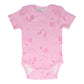 Organic Cotton Summer Baby Onesie - Mermaids Pink