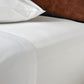 Organic Cotton White Sheet - Separates Single / Flat Sheet / White