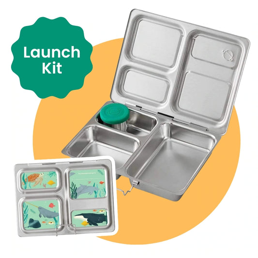 Planetbox LAUNCH Lunch Box Kits (Box, Containers, Magnets)