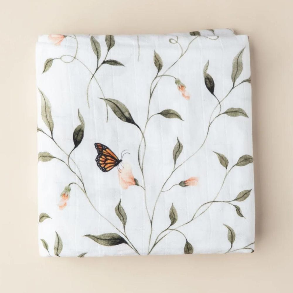 Snug as a Bub & Co. Organic Swaddle - Fly Away, Butterly