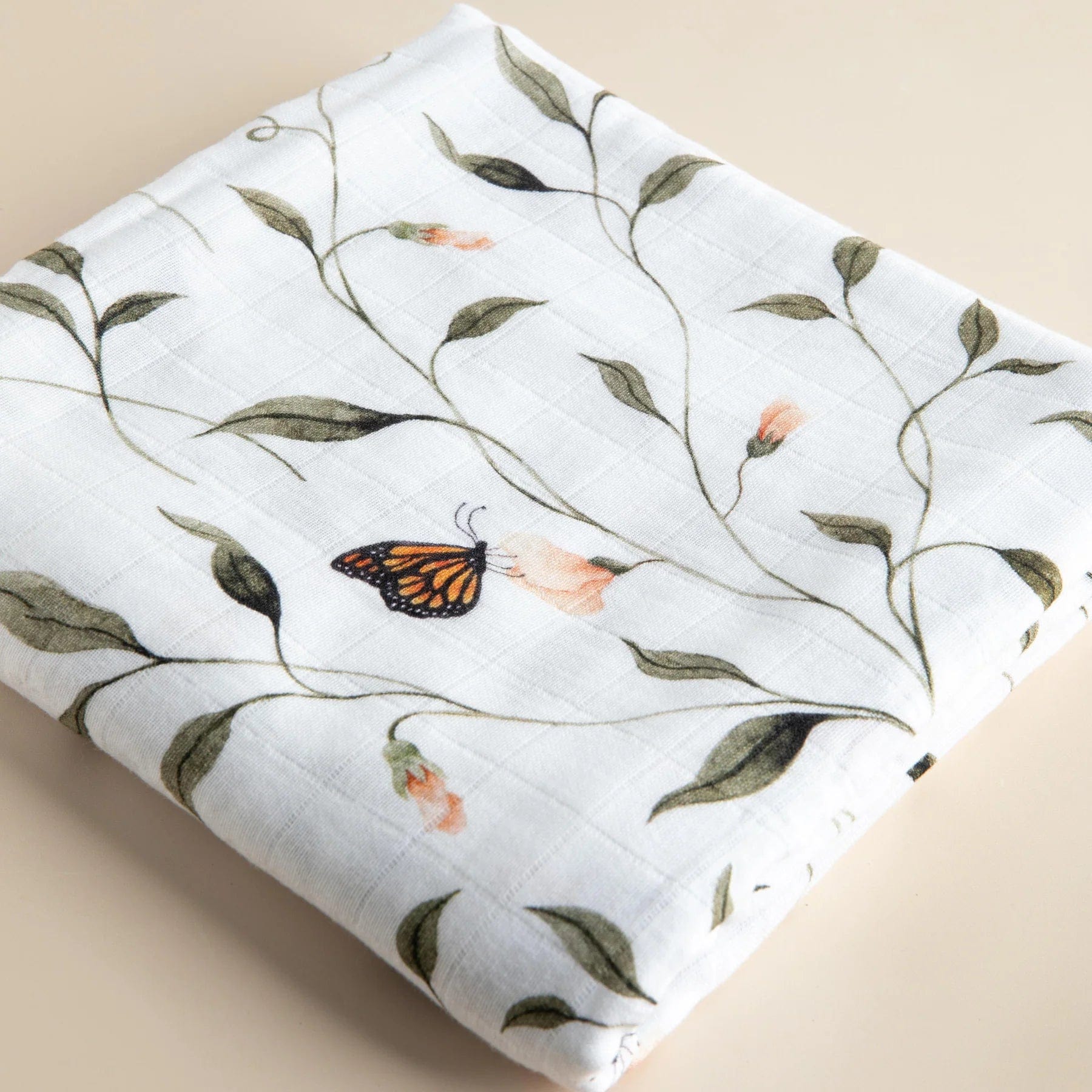 Snug as a Bub & Co. Organic Swaddle - Fly Away, Butterly