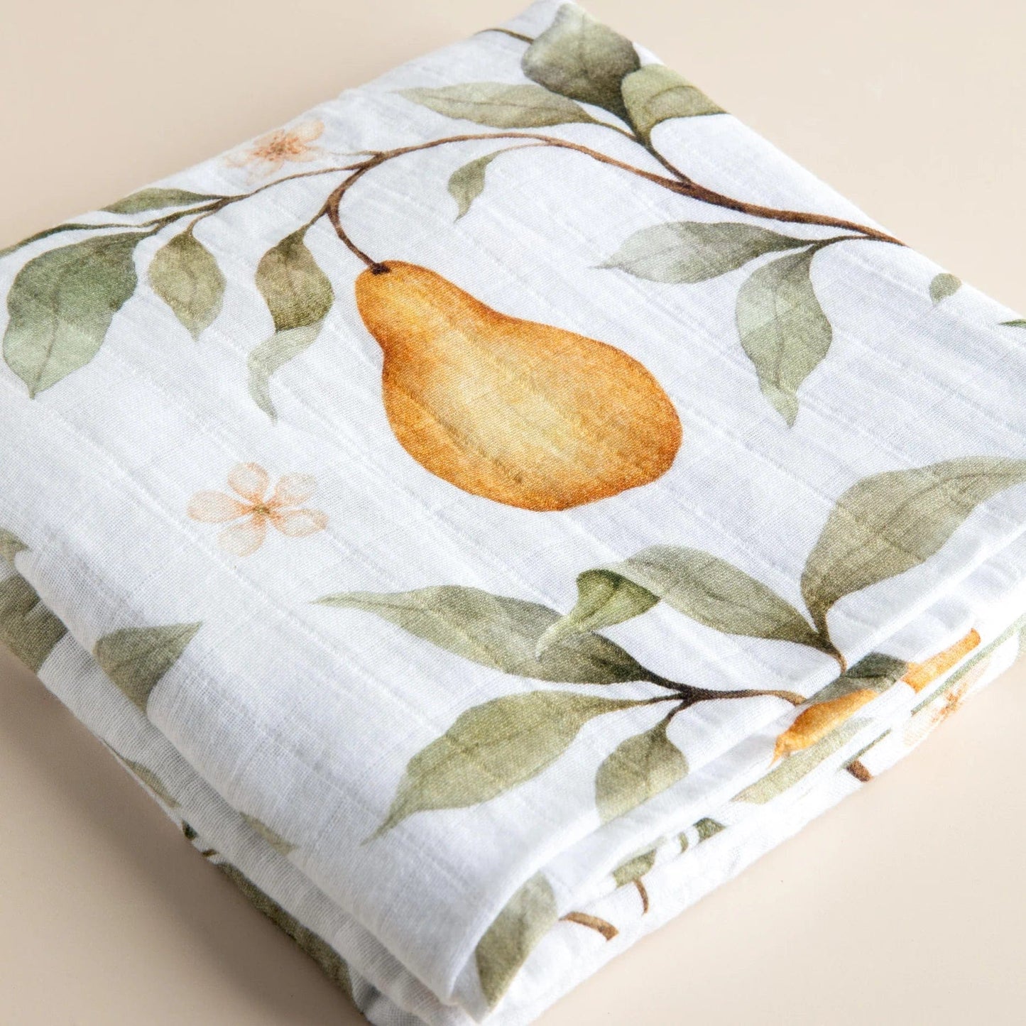 Snug as a Bub & Co. Organic Swaddle - Whimsical Pear