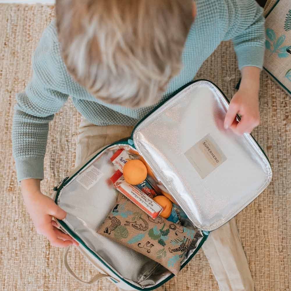 SoYoung Raw Linen Insulated Lunch Box