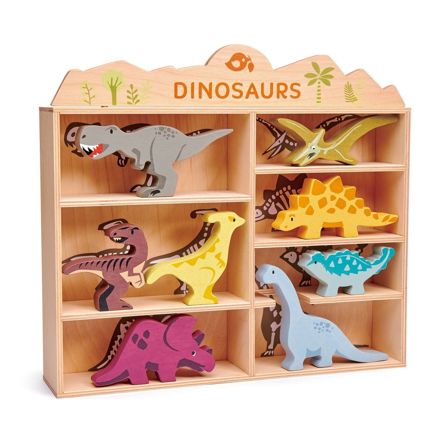 Tender Leaf Toys Dinosaur Display Shelf Set (1 Piece)