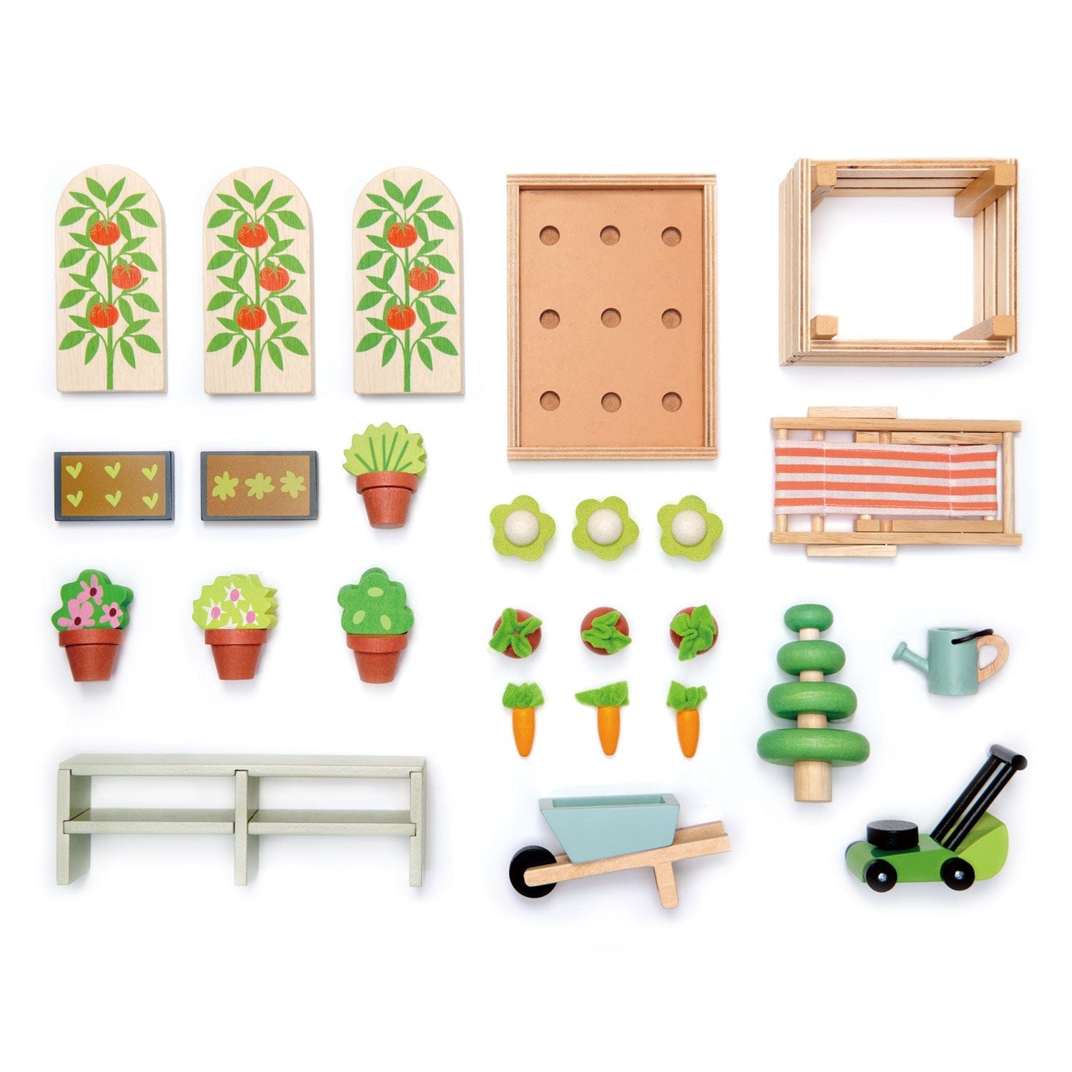 Tender Leaf Toys Greenhouse with Garden Set