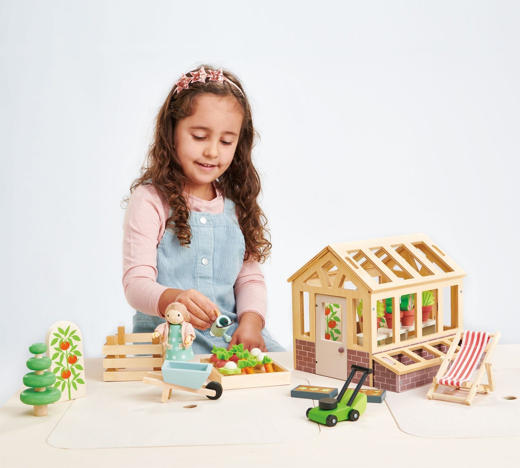 Tender Leaf Toys Greenhouse with Garden Set