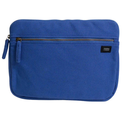 Terra Thread Organic Cotton Laptop Sleeve 13 Inch Tidal Blue