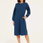 Thought Ioana Organic Cotton Jersey Sweat Dress