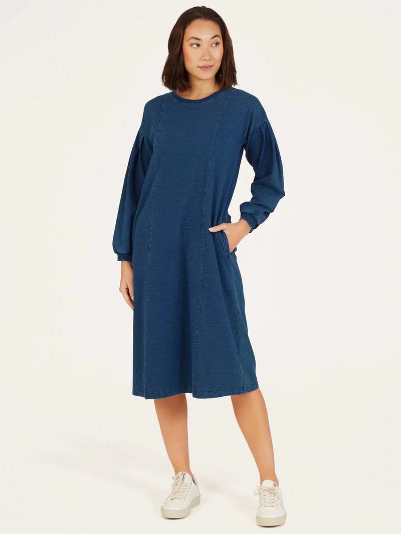 Thought Ioana Organic Cotton Jersey Sweat Dress