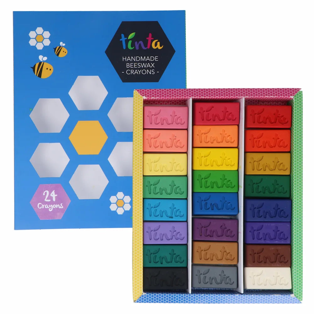 Tinta Crayons Block Beeswax Crayons 24 pack